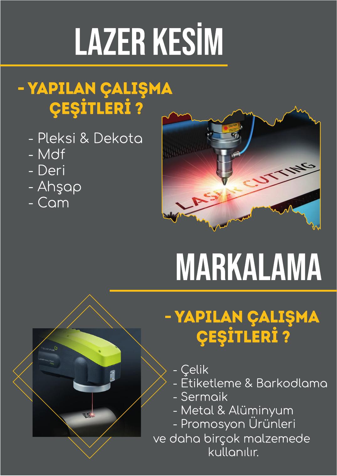 Estek Manisa lazer kesim hizmetleri